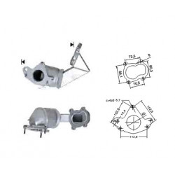 Magnaflow Katalyzátor na NISSAN OPEL RENAULT