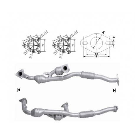 DPF a katalyzátory Magnaflow pre konkrétny model Magnaflow Katalyzátor na NISSAN | race-shop.sk
