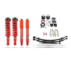 Pedders 803370 Heavy Duty Suspension Kit With Supplementary air bags & Assembled struts. Ford Ranger, PX MkIII