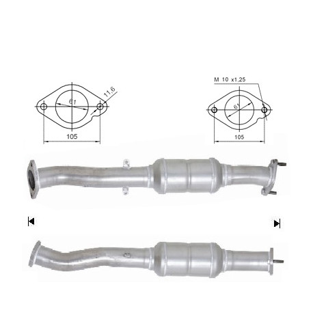 DPF a katalyzátory Magnaflow pre konkrétny model Magnaflow Katalyzátor na NISSAN | race-shop.sk