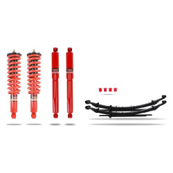 PEDDERS lift kit podvozku pre Isuzu D Max 2012-2017 (extra zosilnené vyhotovenie, s kompletnými tlmičmi), zdvih 45 mm