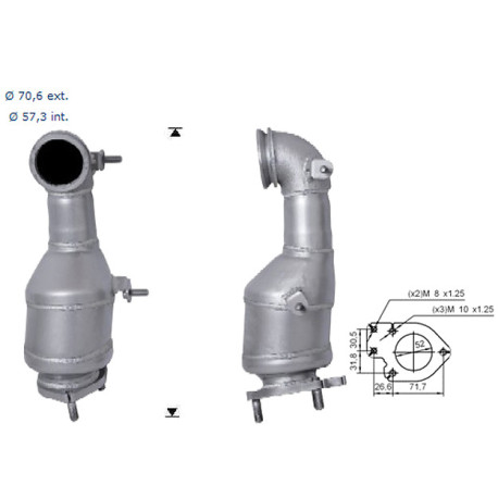 DPF a katalyzátory Magnaflow pre konkrétny model Magnaflow Katalyzátor na OPEL | race-shop.sk