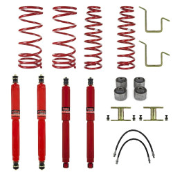 Pedders 803180 2 Inch Suspension Lift Kit With Long Travel Foam Cell shocks Toyota Landcruiser 80 series