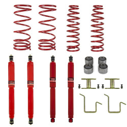 Pedders 803179 2 Inch Suspension Lift Kit With Long travel Foam Cell shocks Toyota Landcruiser 80 series