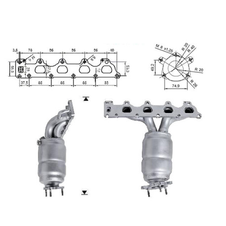 DPF a katalyzátory Magnaflow pre konkrétny model Magnaflow Katalyzátor na OPEL | race-shop.sk