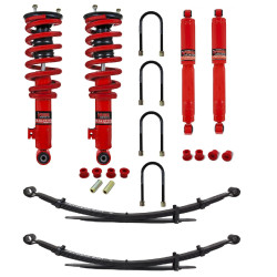 Pedders 803151 Heavy Duty Suspension Kit With Assembled struts. Nissan Navara D40
