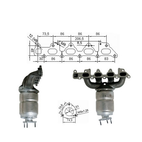 DPF a katalyzátory Magnaflow pre konkrétny model Magnaflow Katalyzátor na OPEL | race-shop.sk
