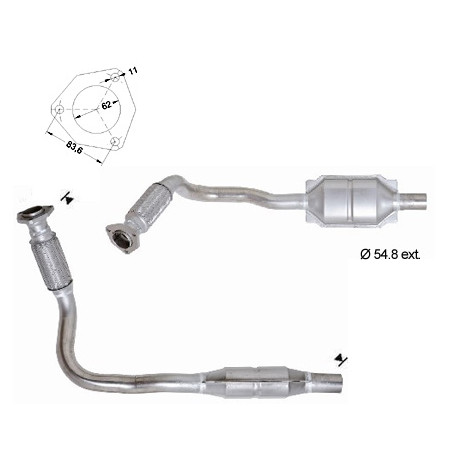 DPF a katalyzátory Magnaflow pre konkrétny model Magnaflow Katalyzátor na OPEL | race-shop.sk