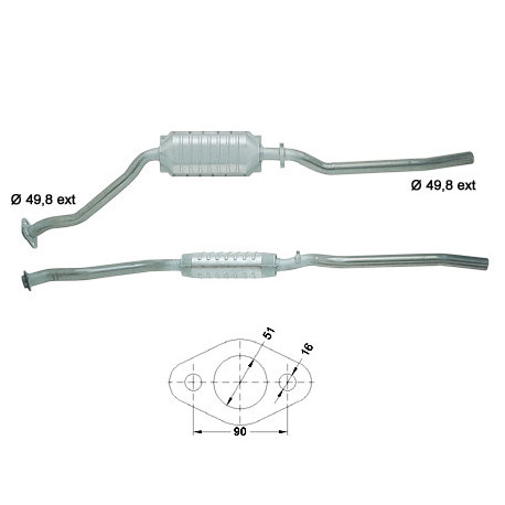 DPF a katalyzátory Magnaflow pre konkrétny model Magnaflow Katalyzátor na OPEL | race-shop.sk