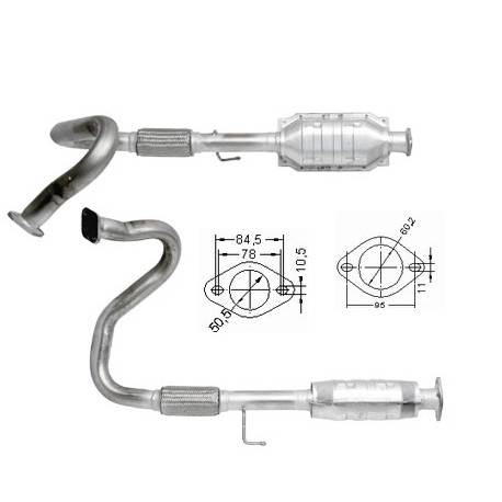 DPF a katalyzátory Magnaflow pre konkrétny model Magnaflow Katalyzátor na OPEL | race-shop.sk