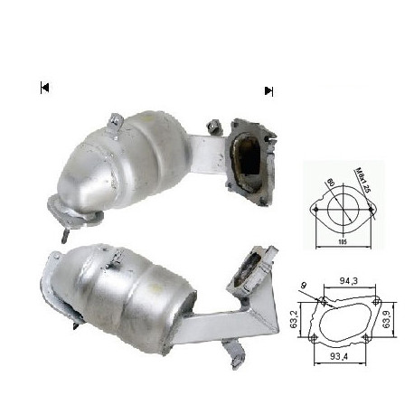 DPF a katalyzátory Magnaflow pre konkrétny model Magnaflow Katalyzátor na OPEL RENAULT | race-shop.sk