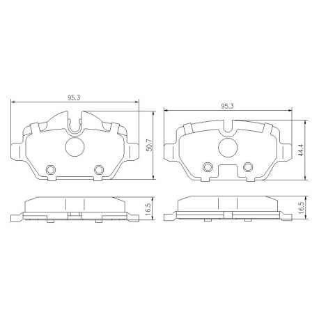 Brzdy Pedders Pedders 6720044E SportsRyder EURO Kevlar Ceramic doštičky | race-shop.sk