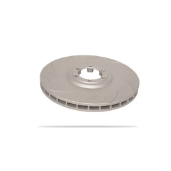 Kotúč Pedders 6560090SGR slotted & dimpled Geomet coated