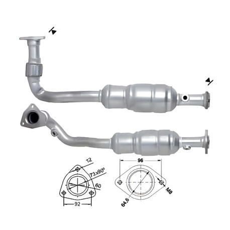 DPF a katalyzátory Magnaflow pre konkrétny model Magnaflow Katalyzátor na OPEL | race-shop.sk