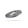 Pedders 6207200SGL Slotted Geomet Coated Rotor