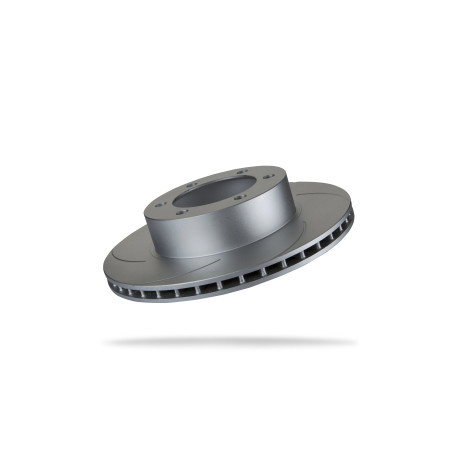 Brzdy Pedders Pedders 6202610SGL Slotted Geomet Coated Rotor | race-shop.sk