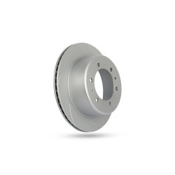 Pedders 6200018SGR Slotted Geomet Coated Rotor