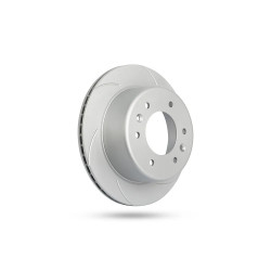 Pedders 6200016SGR Slotted Geomet Coated Rotor