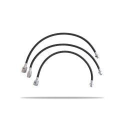 Pedders 5502 predĺžená gumená brzdová hadica sada (ABS)