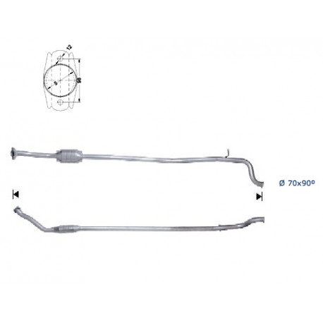 DPF a katalyzátory Magnaflow pre konkrétny model Magnaflow Katalyzátor na PEUGEOT | race-shop.sk