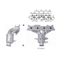 Magnaflow Katalyzátor na PEUGEOT