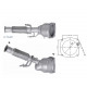 DPF a katalyzátory Magnaflow pre konkrétny model Magnaflow Katalyzátor na PEUGEOT | race-shop.sk