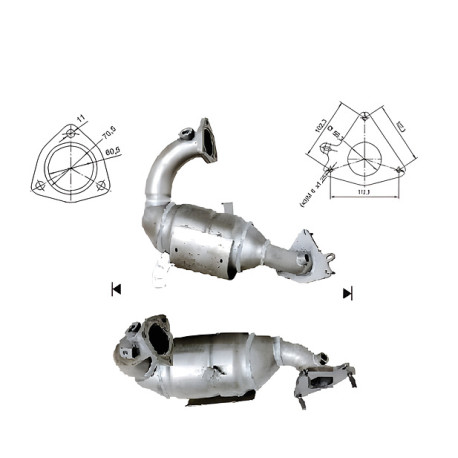 DPF a katalyzátory Magnaflow pre konkrétny model Magnaflow Katalyzátor na RENAULT | race-shop.sk