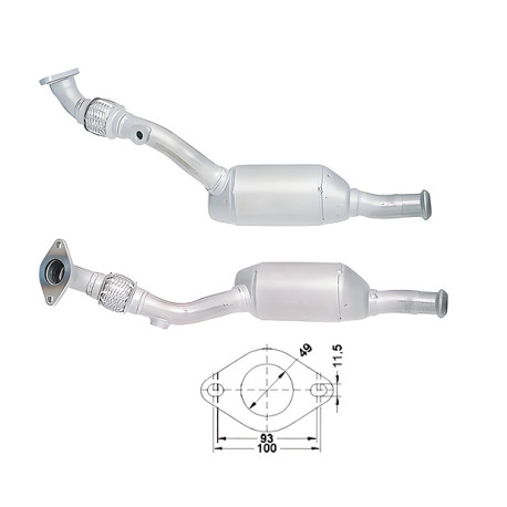 DPF a katalyzátory Magnaflow pre konkrétny model Magnaflow Katalyzátor na RENAULT | race-shop.sk