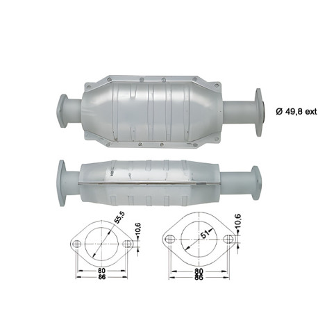DPF a katalyzátory Magnaflow pre konkrétny model Magnaflow Katalyzátor na RENAULT | race-shop.sk
