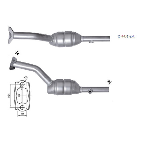 DPF a katalyzátory Magnaflow pre konkrétny model Magnaflow Katalyzátor na RENAULT | race-shop.sk