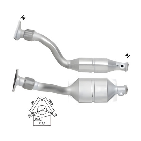 DPF a katalyzátory Magnaflow pre konkrétny model Magnaflow Katalyzátor na RENAULT | race-shop.sk