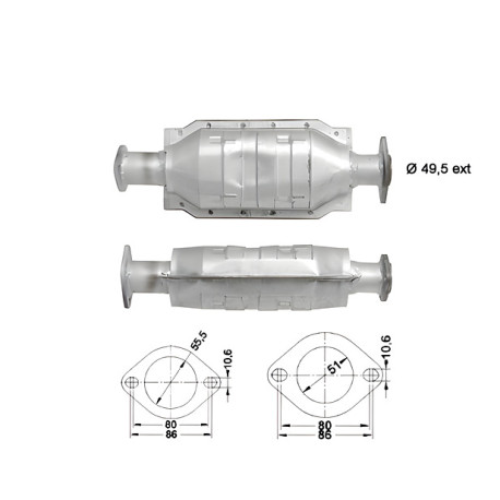 DPF a katalyzátory Magnaflow pre konkrétny model Magnaflow Katalyzátor na RENAULT | race-shop.sk