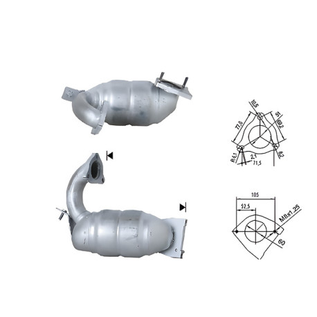 DPF a katalyzátory Magnaflow pre konkrétny model Magnaflow Katalyzátor na RENAULT | race-shop.sk