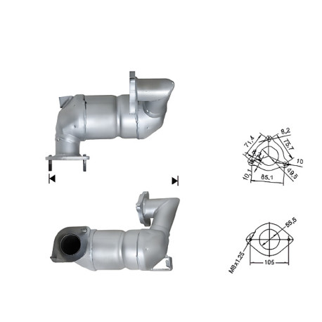 DPF a katalyzátory Magnaflow pre konkrétny model Magnaflow Katalyzátor na RENAULT | race-shop.sk