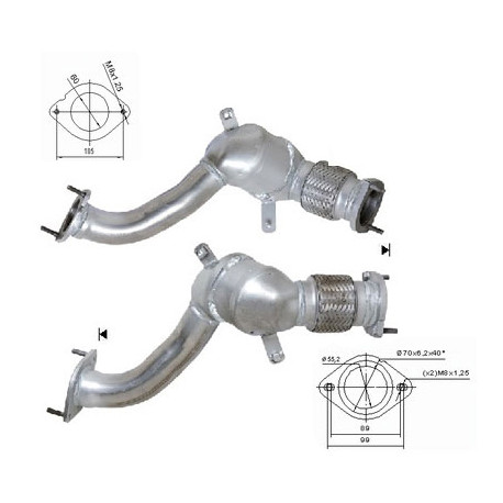DPF a katalyzátory Magnaflow pre konkrétny model Magnaflow Katalyzátor na RENAULT | race-shop.sk