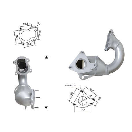 DPF a katalyzátory Magnaflow pre konkrétny model Magnaflow Katalyzátor na RENAULT | race-shop.sk