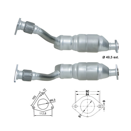 DPF a katalyzátory Magnaflow pre konkrétny model Magnaflow Katalyzátor na RENAULT | race-shop.sk