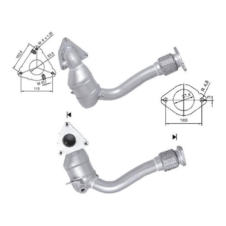 DPF a katalyzátory Magnaflow pre konkrétny model Magnaflow Katalyzátor na RENAULT | race-shop.sk
