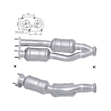 DPF a katalyzátory Magnaflow pre konkrétny model Magnaflow Katalyzátor na RENAULT | race-shop.sk