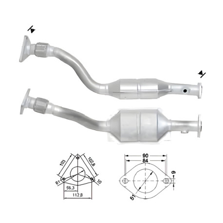 DPF a katalyzátory Magnaflow pre konkrétny model Magnaflow Katalyzátor na RENAULT | race-shop.sk