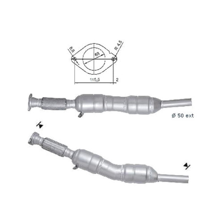 DPF a katalyzátory Magnaflow pre konkrétny model Magnaflow Katalyzátor na RENAULT | race-shop.sk