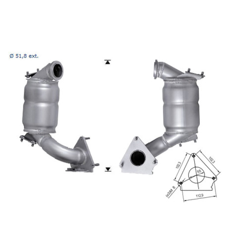 DPF a katalyzátory Magnaflow pre konkrétny model Magnaflow Katalyzátor na RENAULT | race-shop.sk