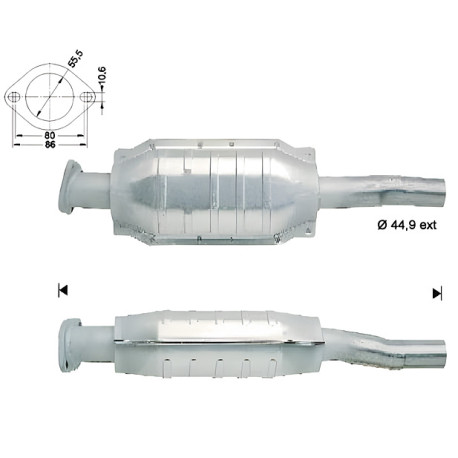 DPF a katalyzátory Magnaflow pre konkrétny model Magnaflow Katalyzátor na RENAULT | race-shop.sk