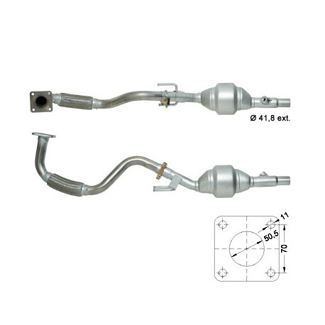 DPF a katalyzátory Magnaflow pre konkrétny model Magnaflow Katalyzátor na SEAT VOLKSWAGEN | race-shop.sk