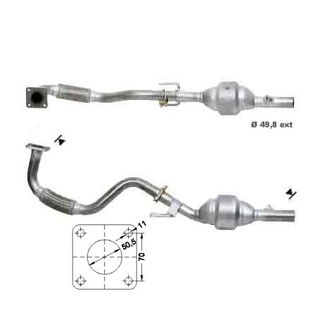 DPF a katalyzátory Magnaflow pre konkrétny model Magnaflow Katalyzátor na SEAT VOLKSWAGEN | race-shop.sk