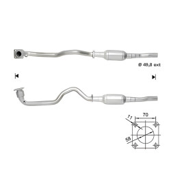 Magnaflow Katalyzátor na SEAT VOLKSWAGEN