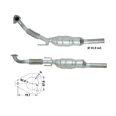 DPF a katalyzátory Magnaflow pre konkrétny model Magnaflow Katalyzátor na SEAT SKODA VOLKSWAGEN | race-shop.sk