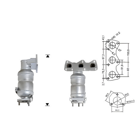 DPF a katalyzátory Magnaflow pre konkrétny model Magnaflow Katalyzátor na SKODA VOLKSWAGEN | race-shop.sk