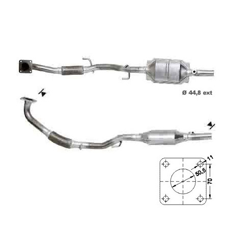 DPF a katalyzátory Magnaflow pre konkrétny model Magnaflow Katalyzátor na SKODA VOLKSWAGEN | race-shop.sk