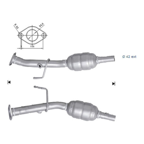 DPF a katalyzátory Magnaflow pre konkrétny model Magnaflow Katalyzátor na SMART | race-shop.sk